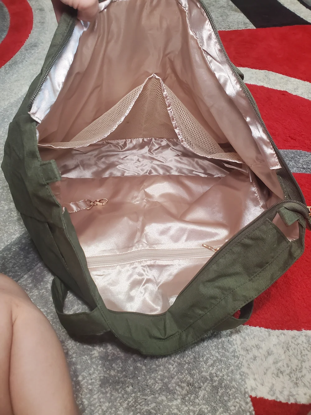 Jujube Large Olive Green Diaper Bag